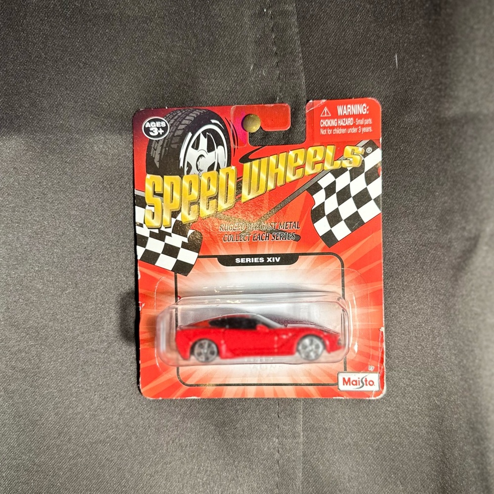 Speed Wheels Red Toy Car